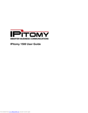 IPitomy 1500 User Manual