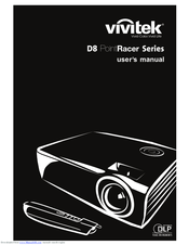 Vivitek D8 PointRacer Series User Manual