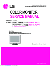 LG Flatron T530S Service Manual