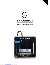 SHAREBOT Next Generation User Manual