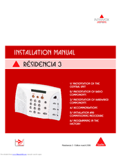 INTERVOX Residencia 3 Installation Manual
