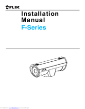 FLIR F-Series Installation Manual