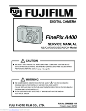 FujiFilm FINEPIX A400 Service Manual