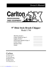 Carlton 1790 Owner's Manual
