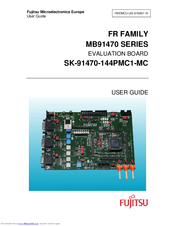 Fujitsu MB91470 SERIES User Manual