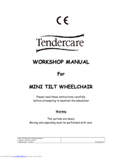 Tendercare MINI TILT Workshop Manual