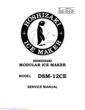 Hoshizaki DSM-12CE Service Manual