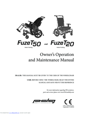 PDG Mobility FuzeT50 Owner's Operation And Maintenance Manual