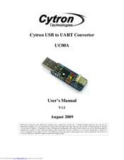 Cytron UC00A User Manual