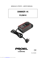 PROEL DIMMER 1K PLDM1K User Manual