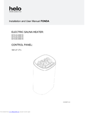 Helo 0315-80-040518 Installation And User Manual