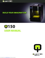 Quant 3D Q150 User Manual