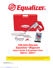 Equalizer EM417 Users Manual & Exploded View