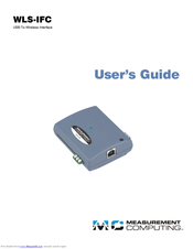 Measurement Computing WLS-IFC User Manual