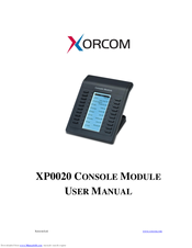 Xorcom XP0020 User Manual