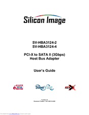 Silicon Image SV-HBA3124-2 User Manual