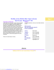 ZNYX NetBlaster ZX361-ISL User Manual
