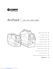 Kemppi Arcfeed 300 Operating Manual