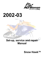 AD Boivin 2002-03 Snowhawk Service Manual