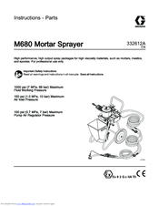 Graco M680 Instructions Manual
