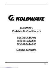 KOLDWAVE 5KK30BGA2AA00 Service Manual