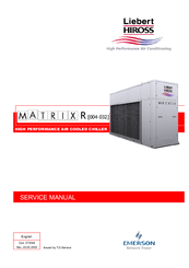 Liebert SRH011 Service Manual