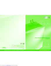 Halstead EDEN X Type VBX 30 Installation And Servicing Instructions