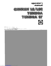 BOMBARDIER Citation LS 1988 Operator's Manual