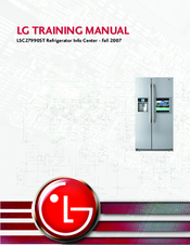 LG LSC27990ST Training Manual