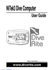 Dive Rite NiTek 3 User Manual