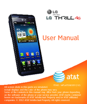 LG THRILL 4G User Manual