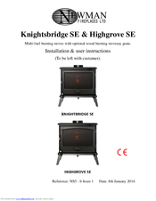 Newman Knightsbridge SE Installation & User's Instructions