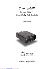 Chroma Magic Box User Manual