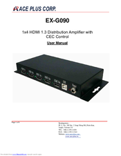 Ace Plus EX-G090 User Manual