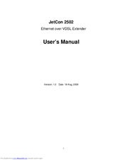 Korenix JetCon 2502 User Manual