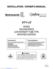 Schwank STV-JZ Series Owner's Manual
