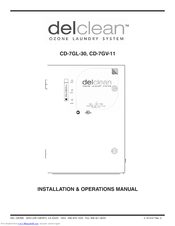 Del ozone delclean CD-7GL-30 Installation & Operation Manual