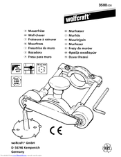 Wolfcraft 3500 Operating Instructions Manual