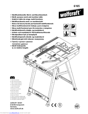 Wolfcraft 6165 Instructions Manual