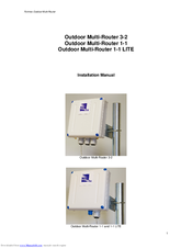 Ferimex Outdoor Multi-Router 1-1 Installation Manual