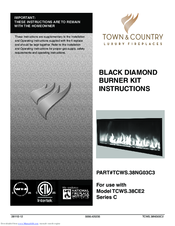Town & Country Fireplaces TCWS.38NG03C3 Instructions Manual