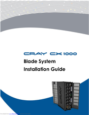 Cray CX1000 Installation Manual