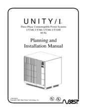 Best Unity/I UT340 Installation Manual