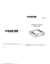 Black Box AC1130A Quick Manual