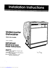 Benton Harbor Direct wire Models Installation Instructions Manual