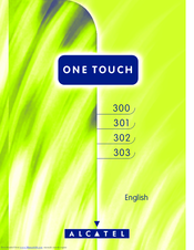 Alcatel ONE TOUCH 301 User Manual