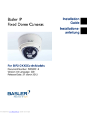 Basler BIP2-DXXXXc-dn Installation Manual