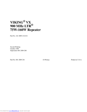Viking VX 900 MHz LTR User Manual