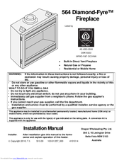 Dragon Wholesaling 564 Diamond-Fyre Installation Manual