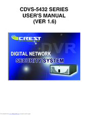Crest Audio CDVS-5432 Series User Manual